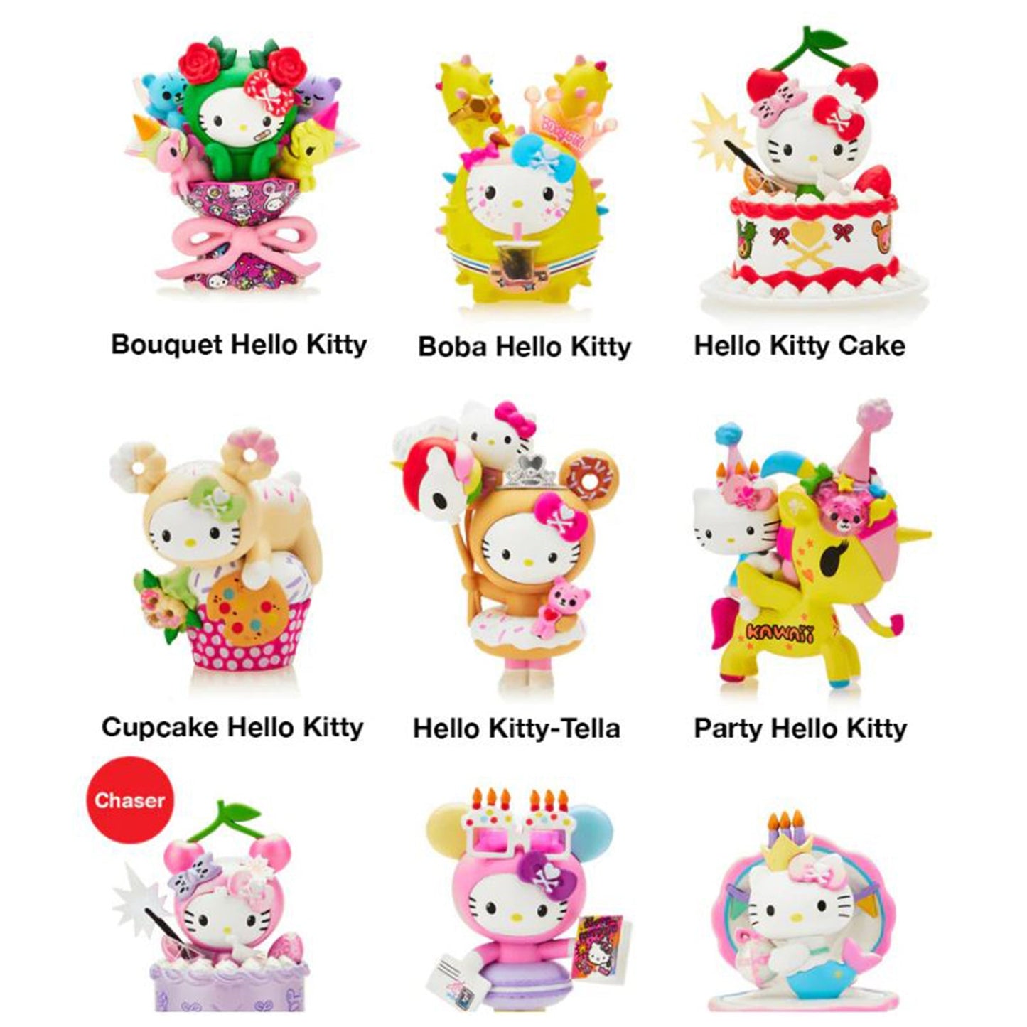 Tokidoki Hello Kitty 50th Anniversary Blind Box Mini Figure