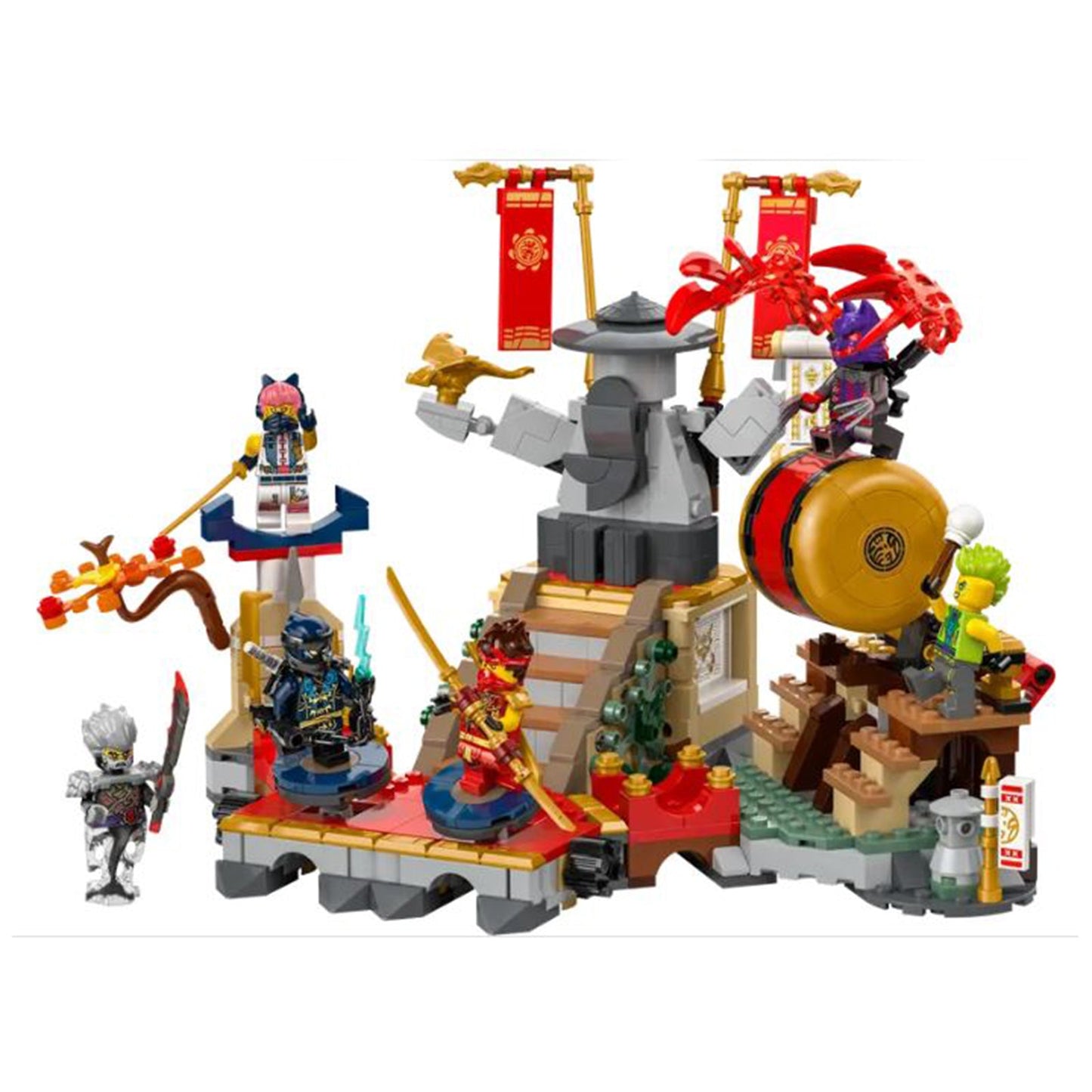 LEGO® Ninjago Dragons Rising Tournament Battle Arena Building Set 71818