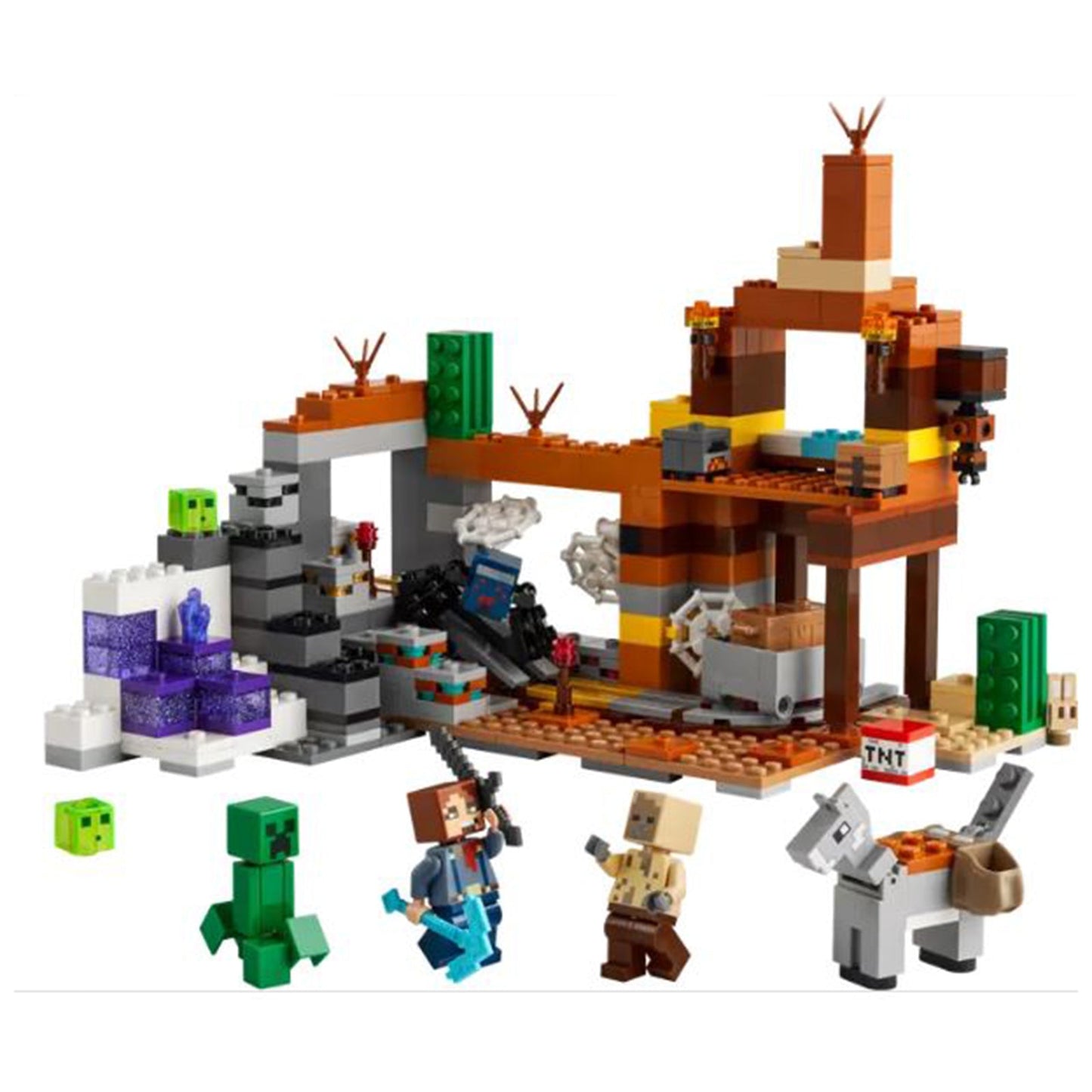 LEGO® Minecraft The Badlands Mineshaft Building Set 21263