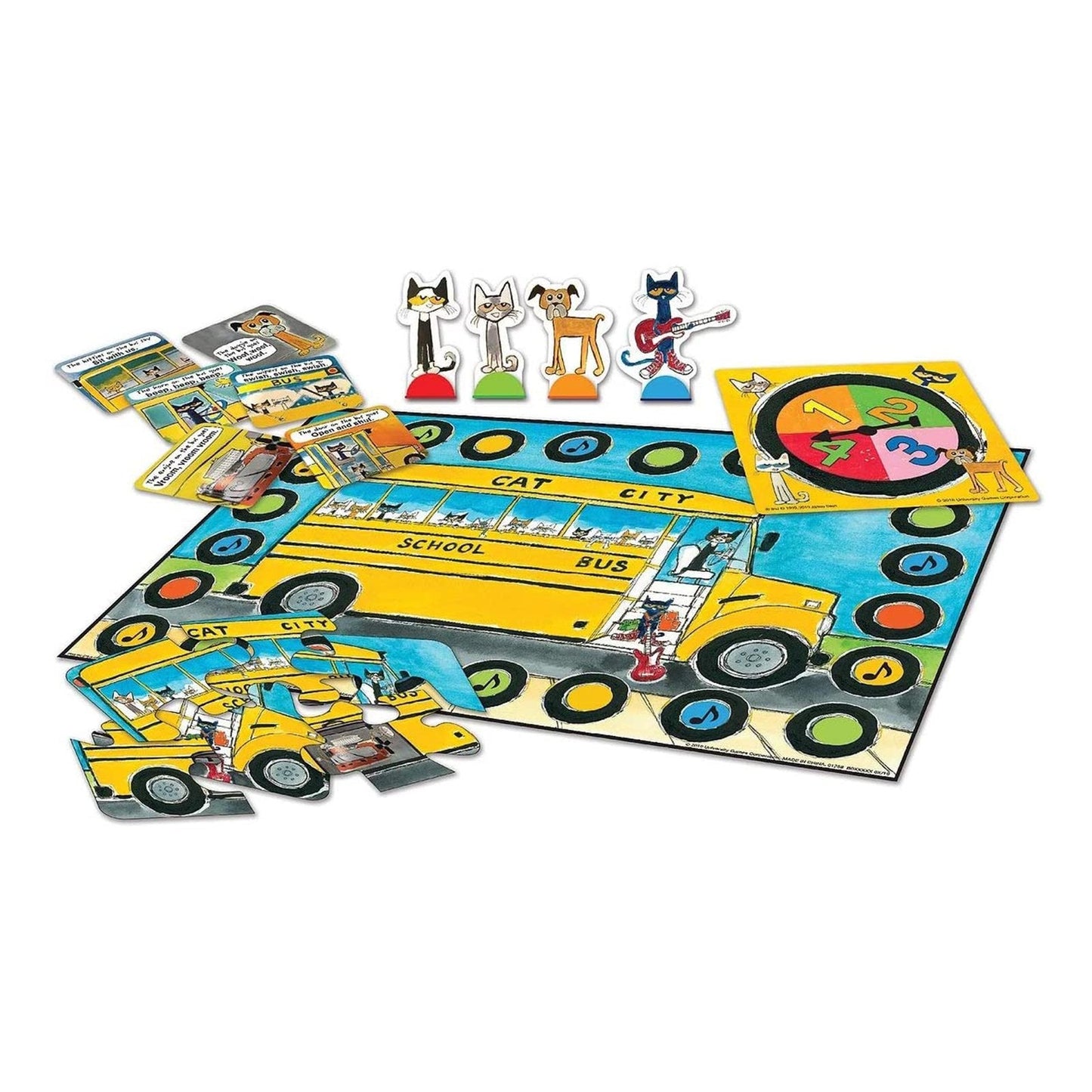 Briarpatch Pete The Cat The Wheels On The Bus Game