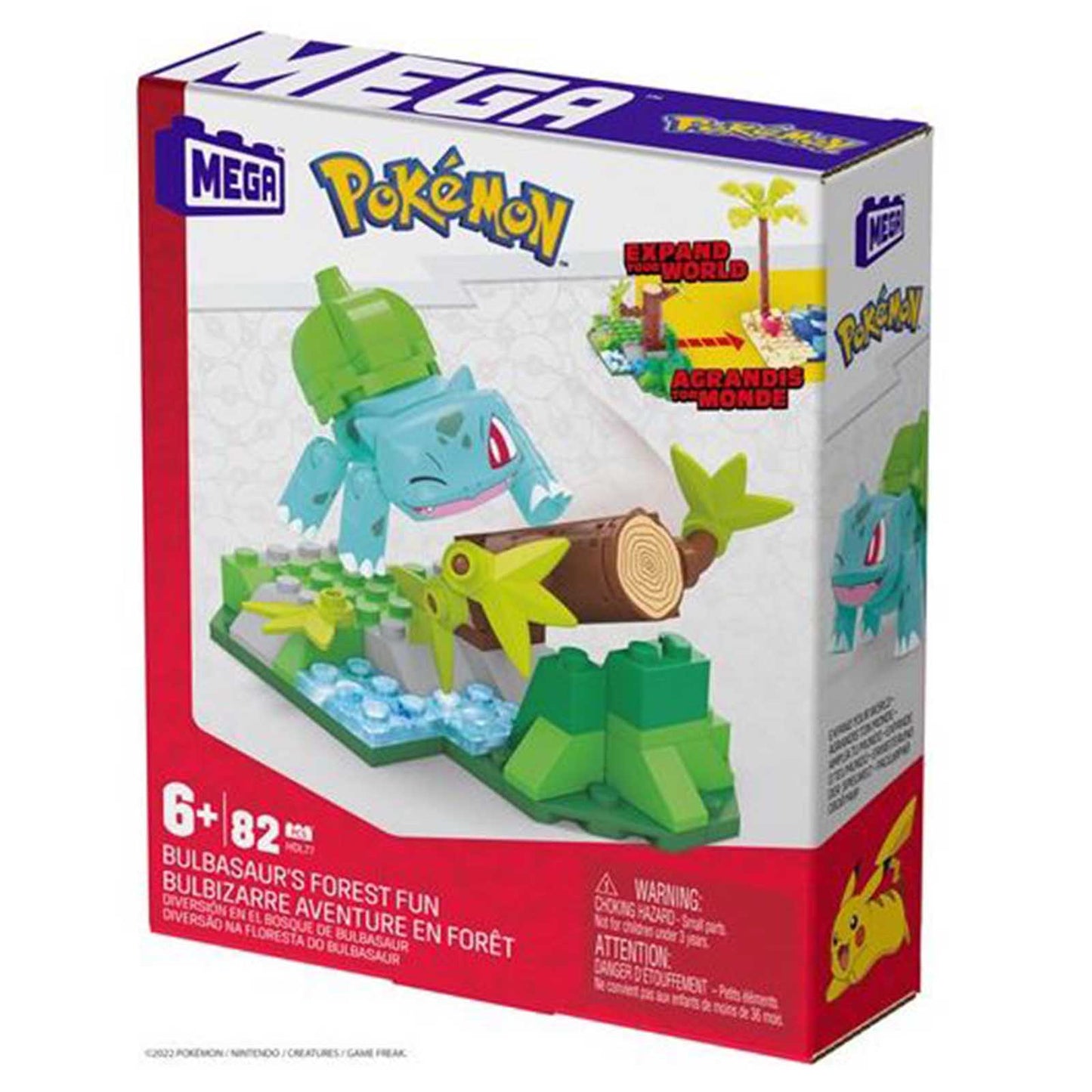 Pokemon Mega Bulbasaur's Forest Fun Building Set