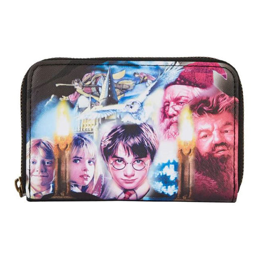 Loungefly Harry Potter Sorcerers Stone Zip Around Wallet