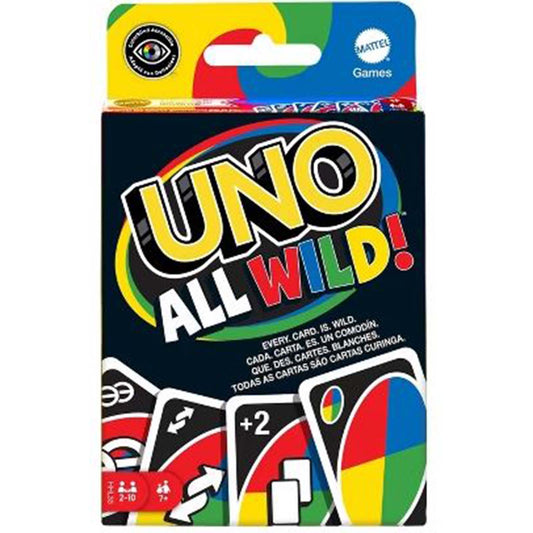 Mattel Uno All Wild Card Game