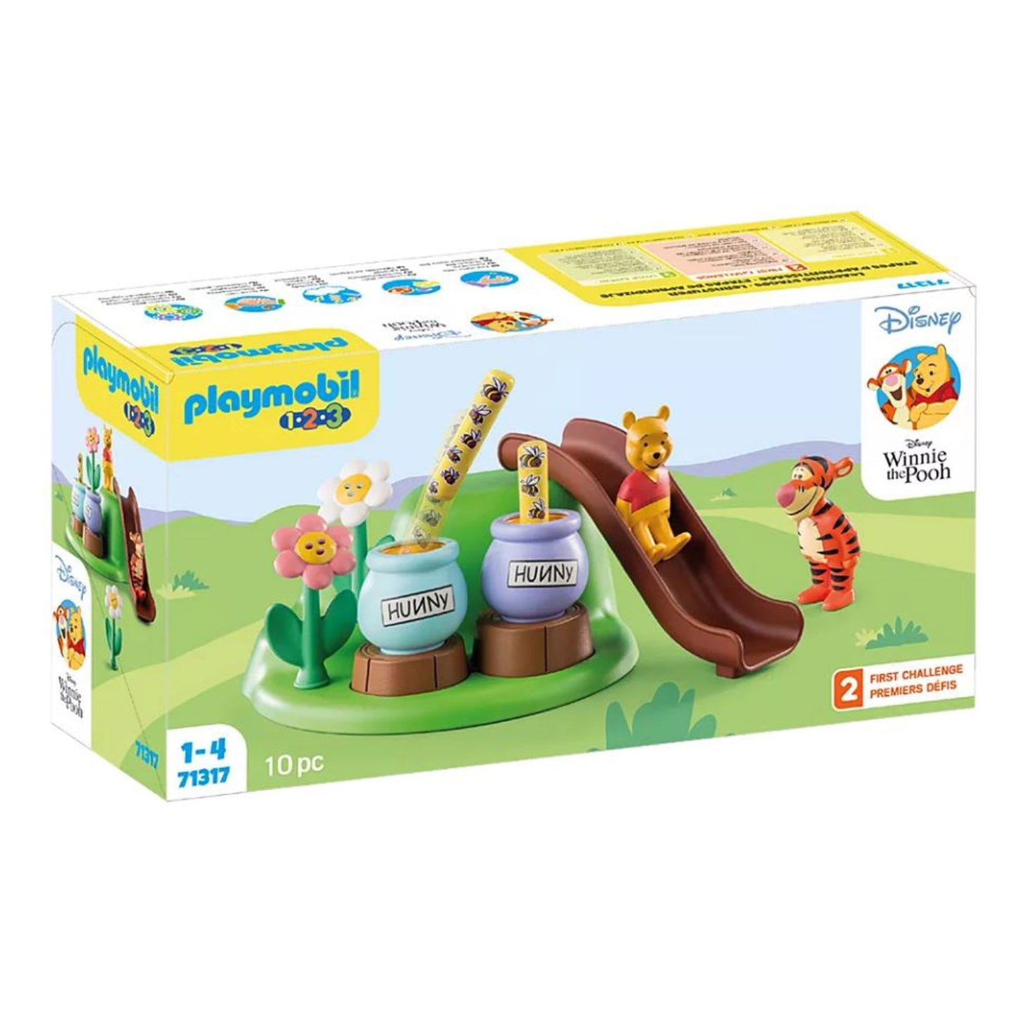 Playmobil 123 Disney Winnie The Pooh Winnie's And Tigger's Bee Garden Building Set