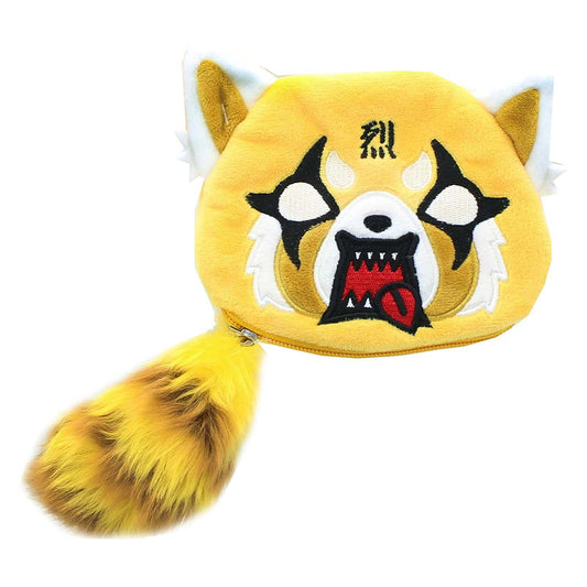 Gund Aggretsuko Two Sided 5 Inch Plush Pouch