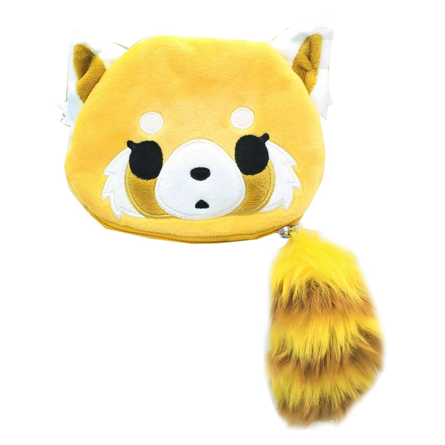 Gund Aggretsuko Two Sided 5 Inch Plush Pouch