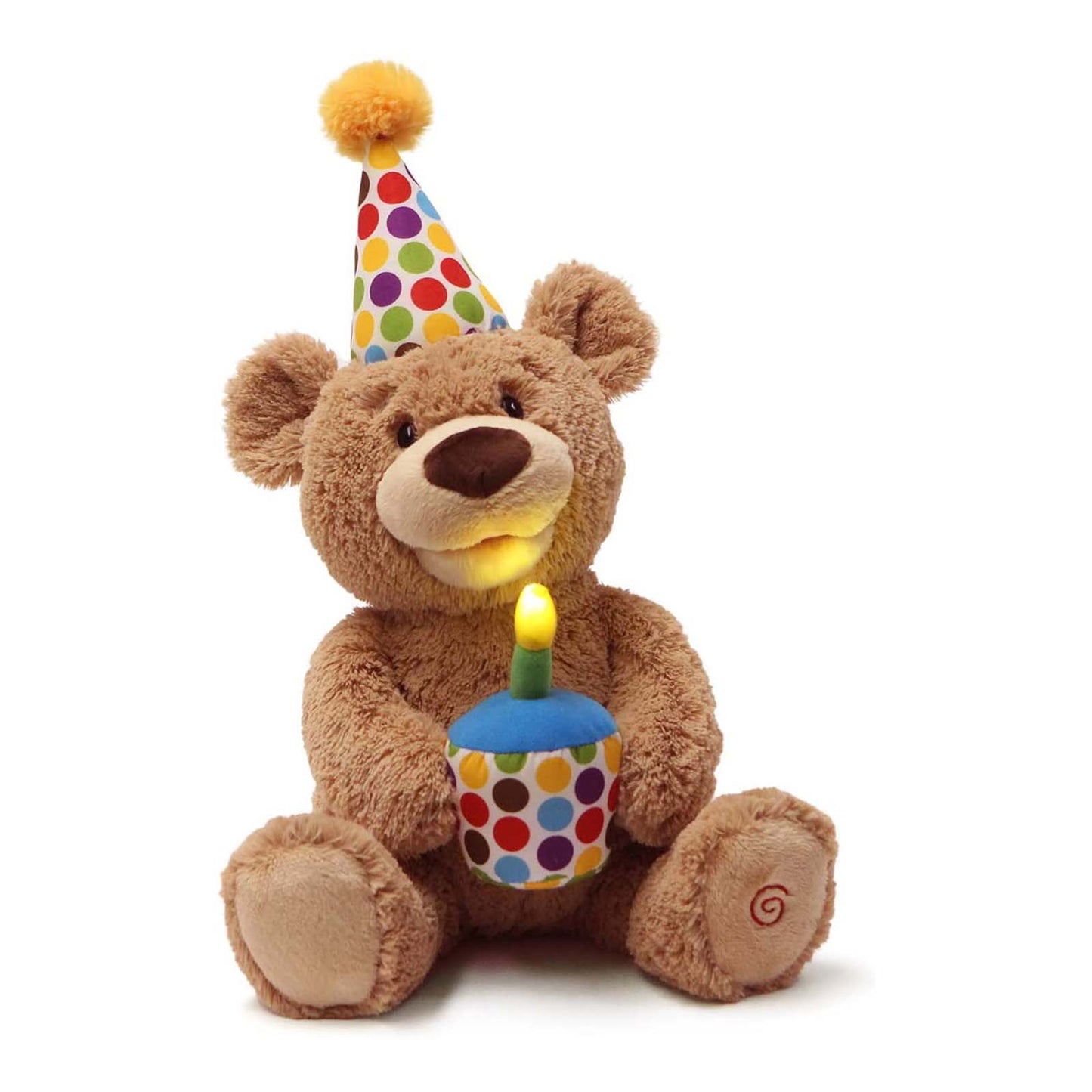 Gund Animated Happy Birthday Teddy Bear 10 Inch Plush Figure