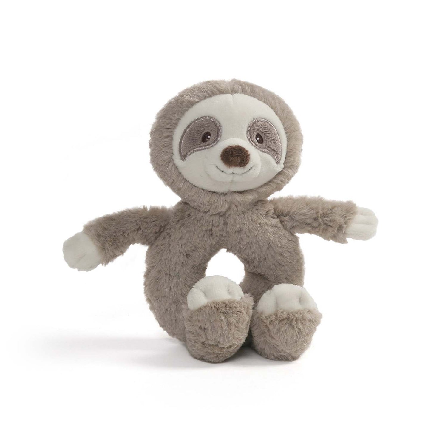 Gund Baby Toothpick Sloth 7 Inch Plush Rattle