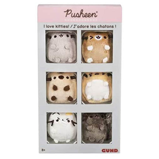 Gund Pusheen Comic Collector 6 Plush Figure Set