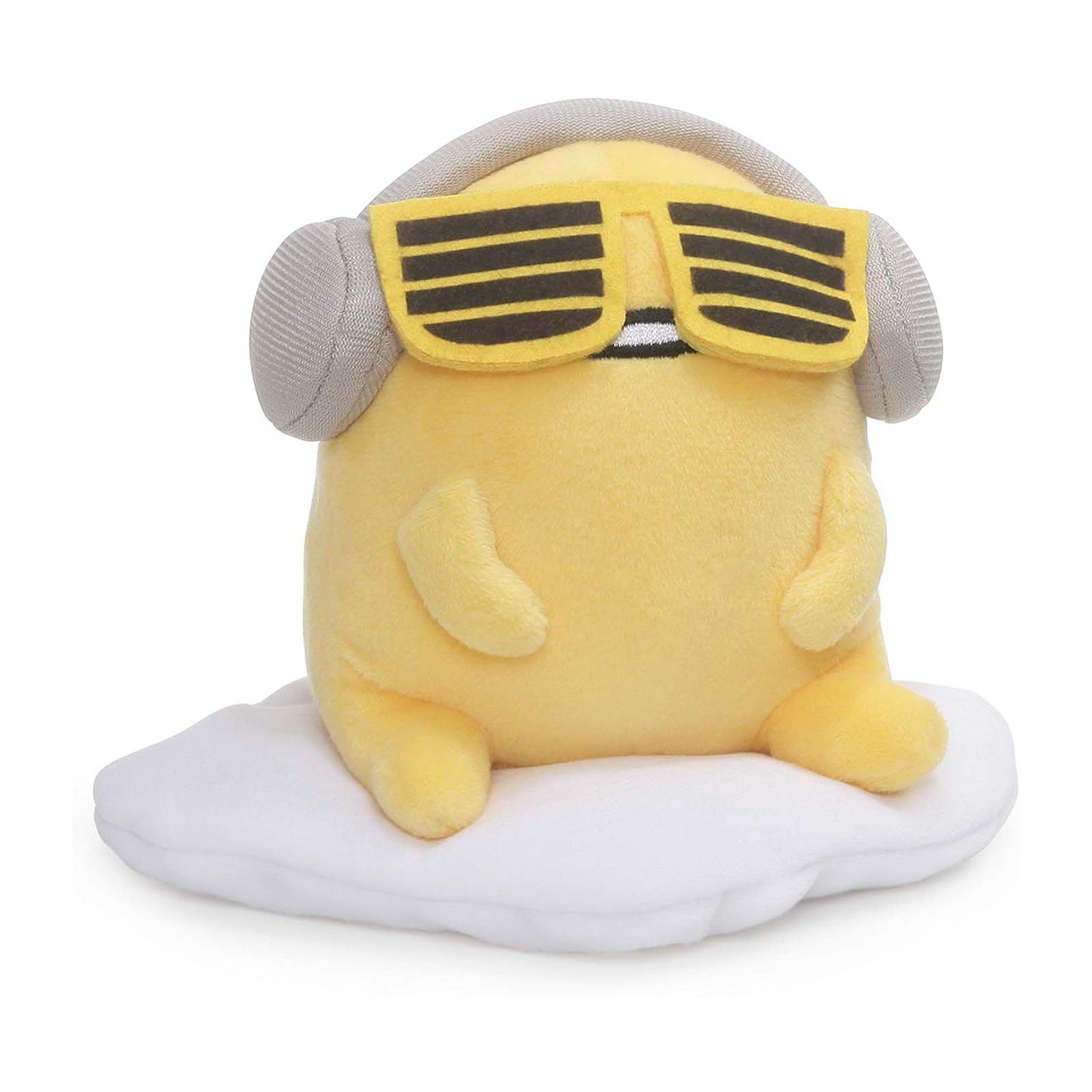 Gund Sanrio Gudetama With Headphones 5 Inch Plush Figure