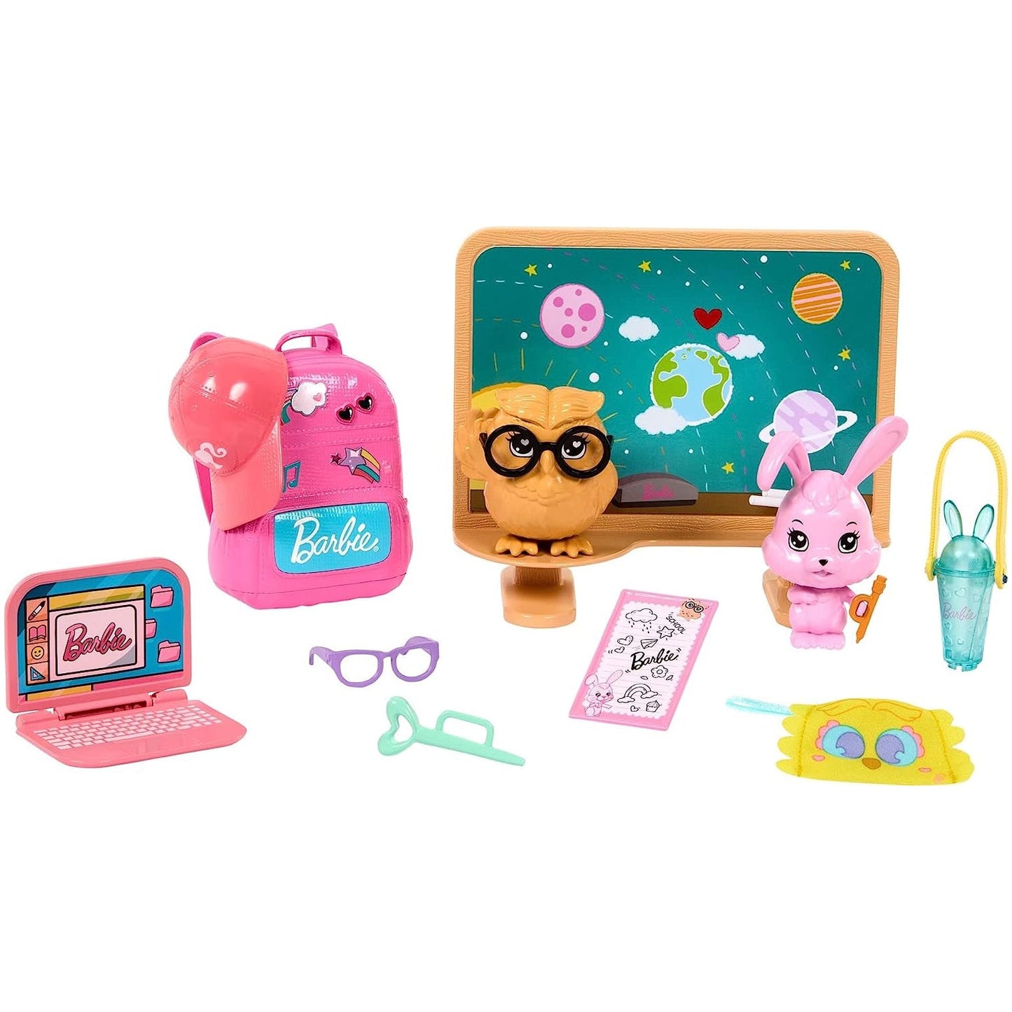 My First Barbie Story Starter School Pack Set