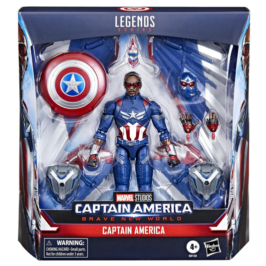 Hasbro Captain America Brave New World Legends Captain America Figure