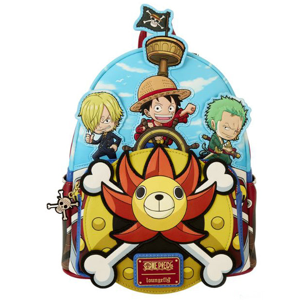 Loungefly One Piece Thousand Sunny Ship Mini Backpack