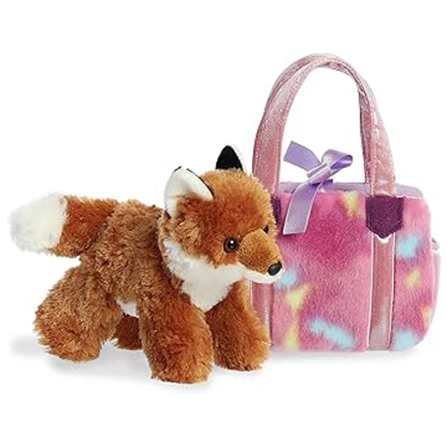 Aurora Fancy Pals Tutti Frutti Fox Pet Carrier 6 Inch Plush