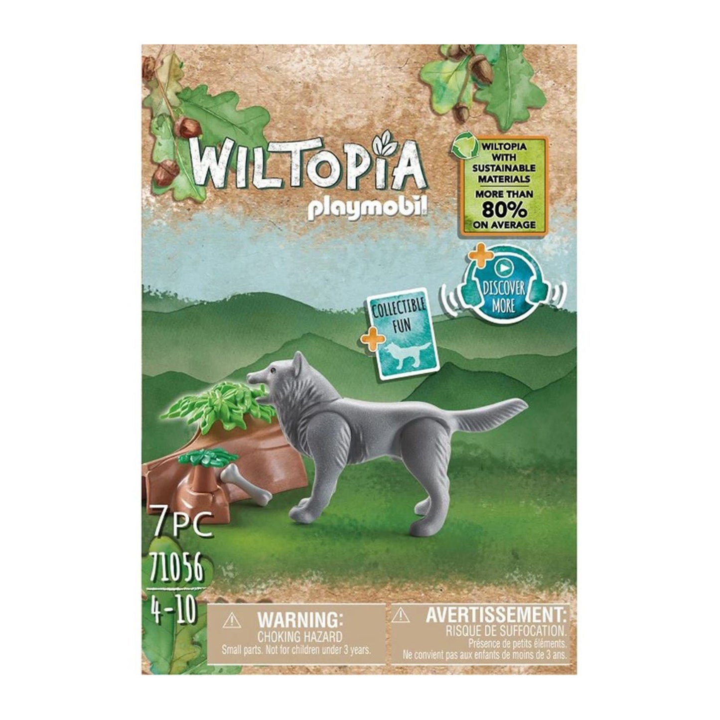 Playmobil Wiltopia Wolf Building Set 71056