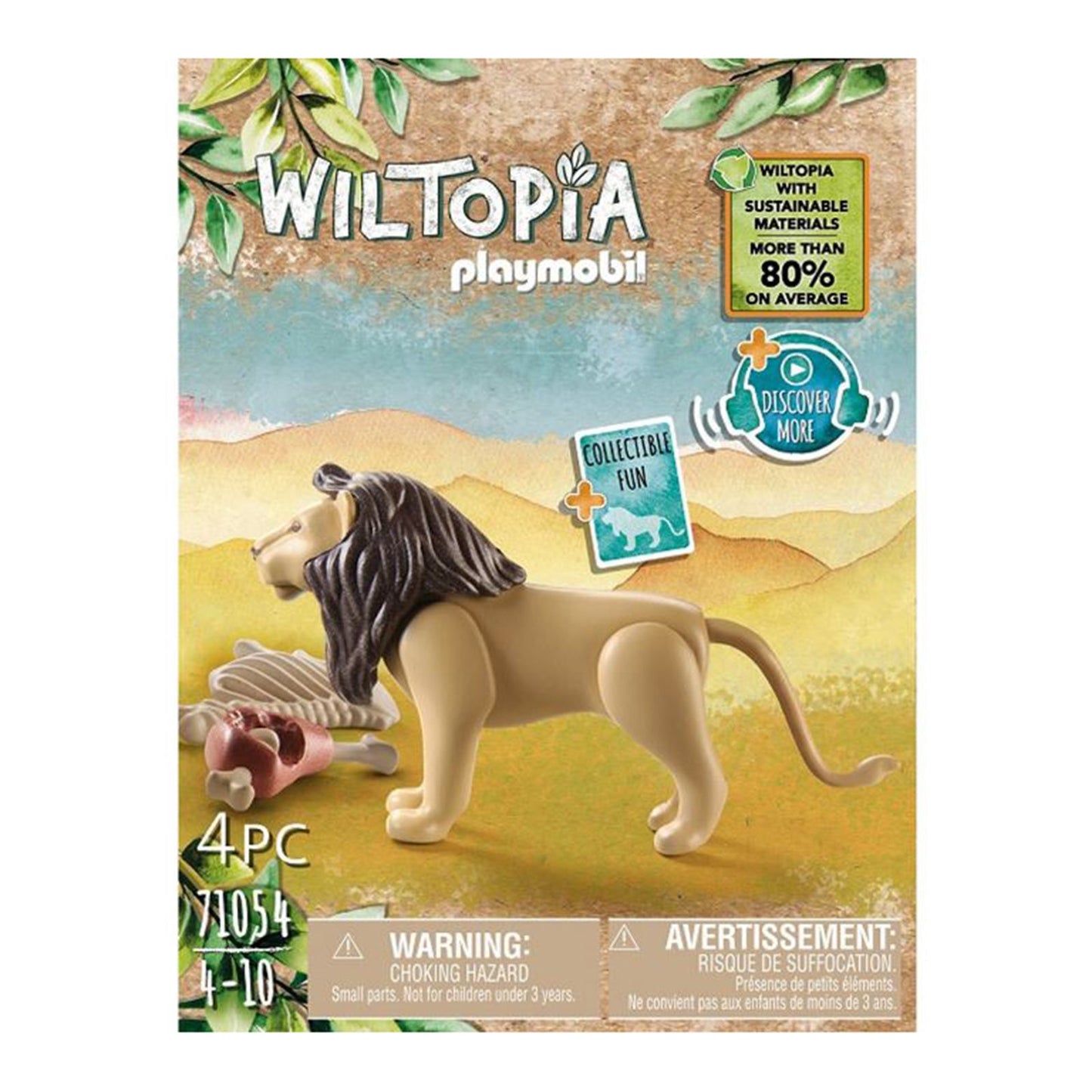 Playmobil Wiltopia Lion Building Set 71054