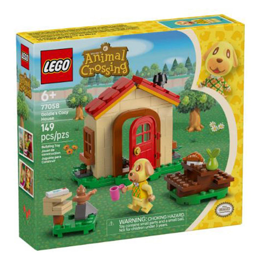 LEGO® Animal Crossing Goldie's Cozy House Building Set 77058