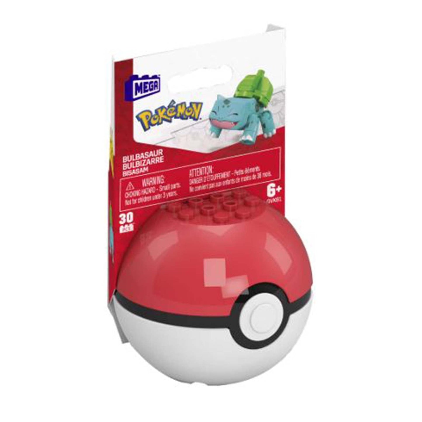 MEGA Pokemon Bulbasaur 30 Piece Building Set
