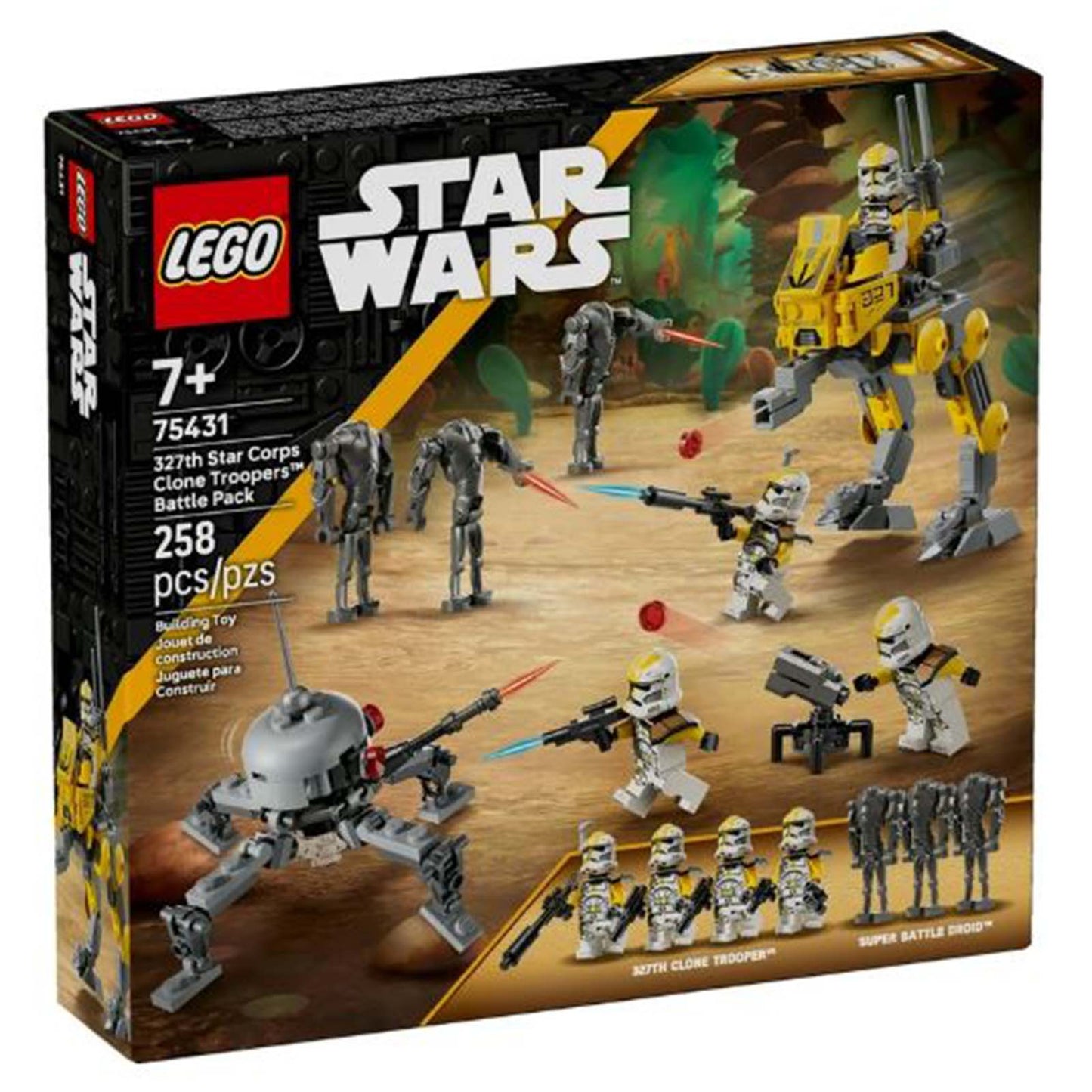 LEGO® Star Wars 327th Star Corps Clone Troopers Battle Pack Building Set 75431