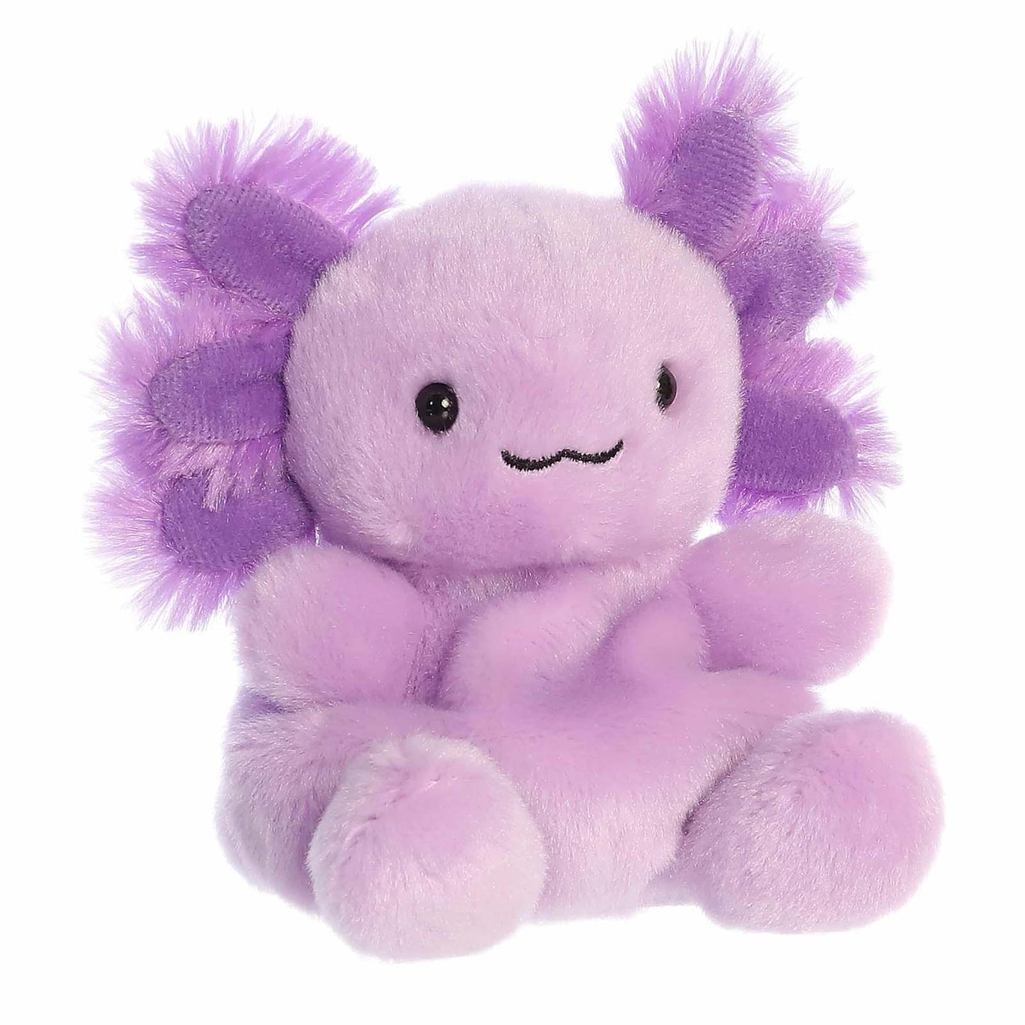 Aurora Palm Pals Xavier Purple Axolotl 5 Inch Plush Figure