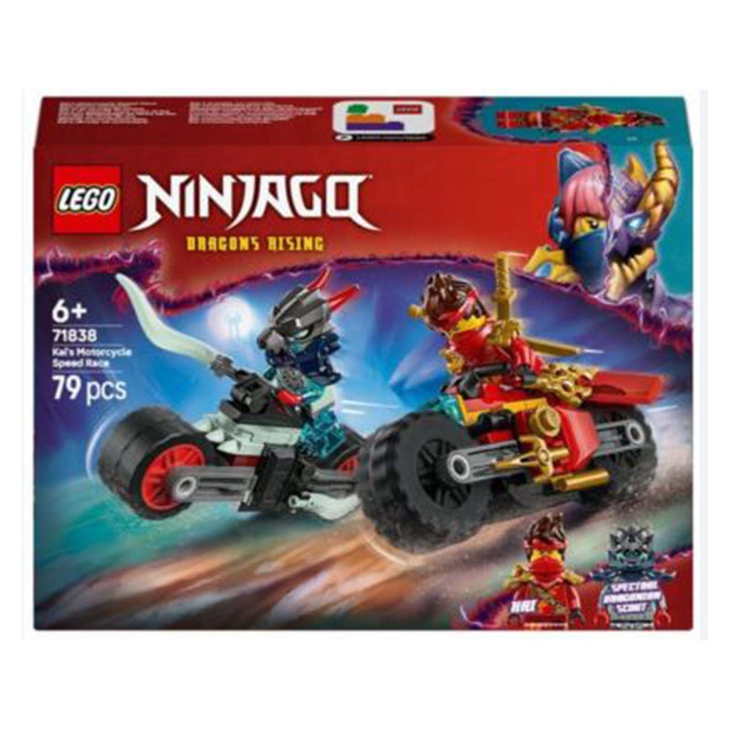 LEGO® Ninjago Kai's Motorcycle Speed Race Building Set 71838