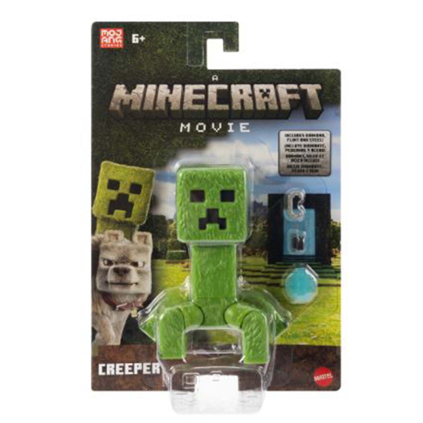 Mattel Minecraft Movie Creeper Core Figure