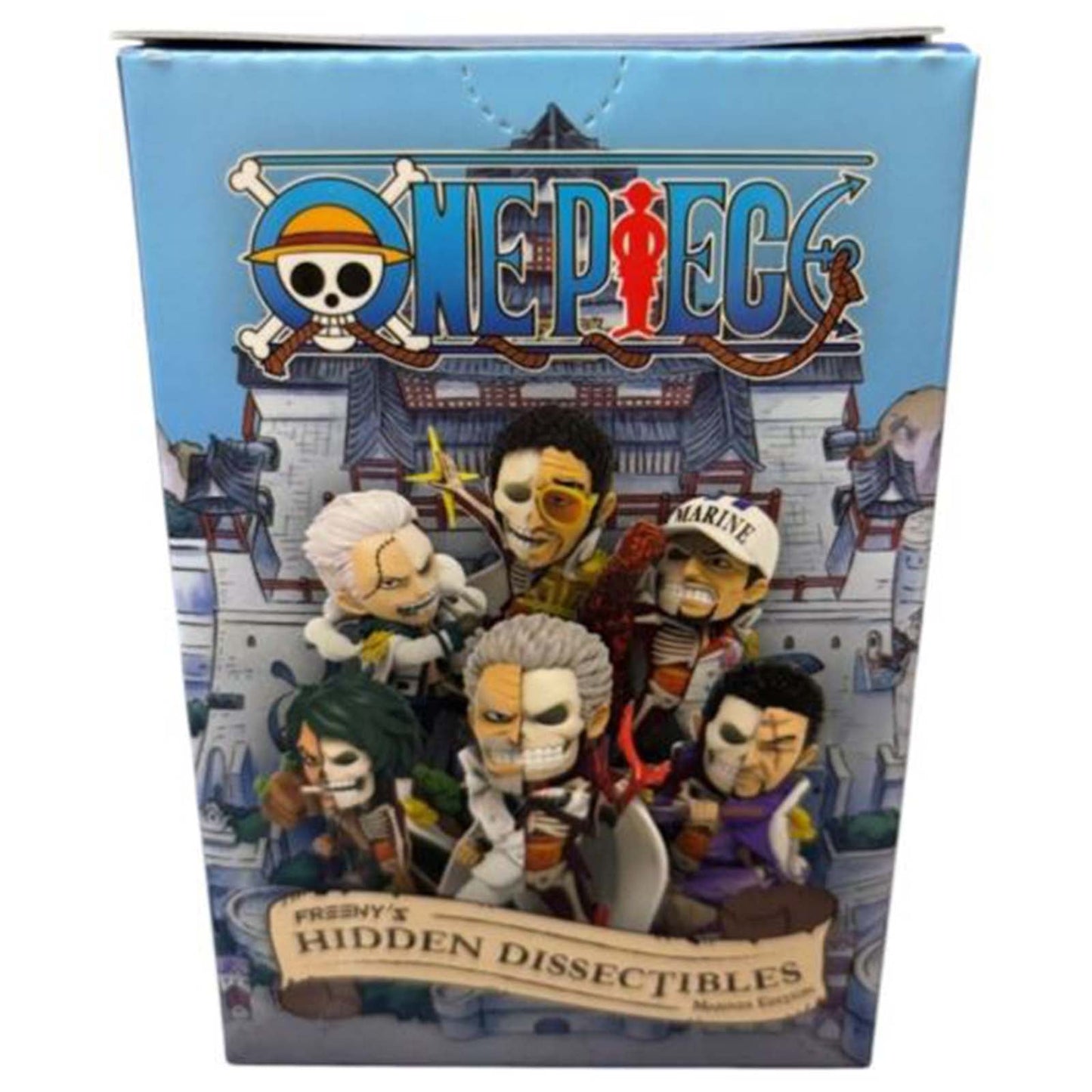 Mighty Jaxx One Piece Marines Edition Freeny's Hidden Dissectibles Single Blind Box Figure