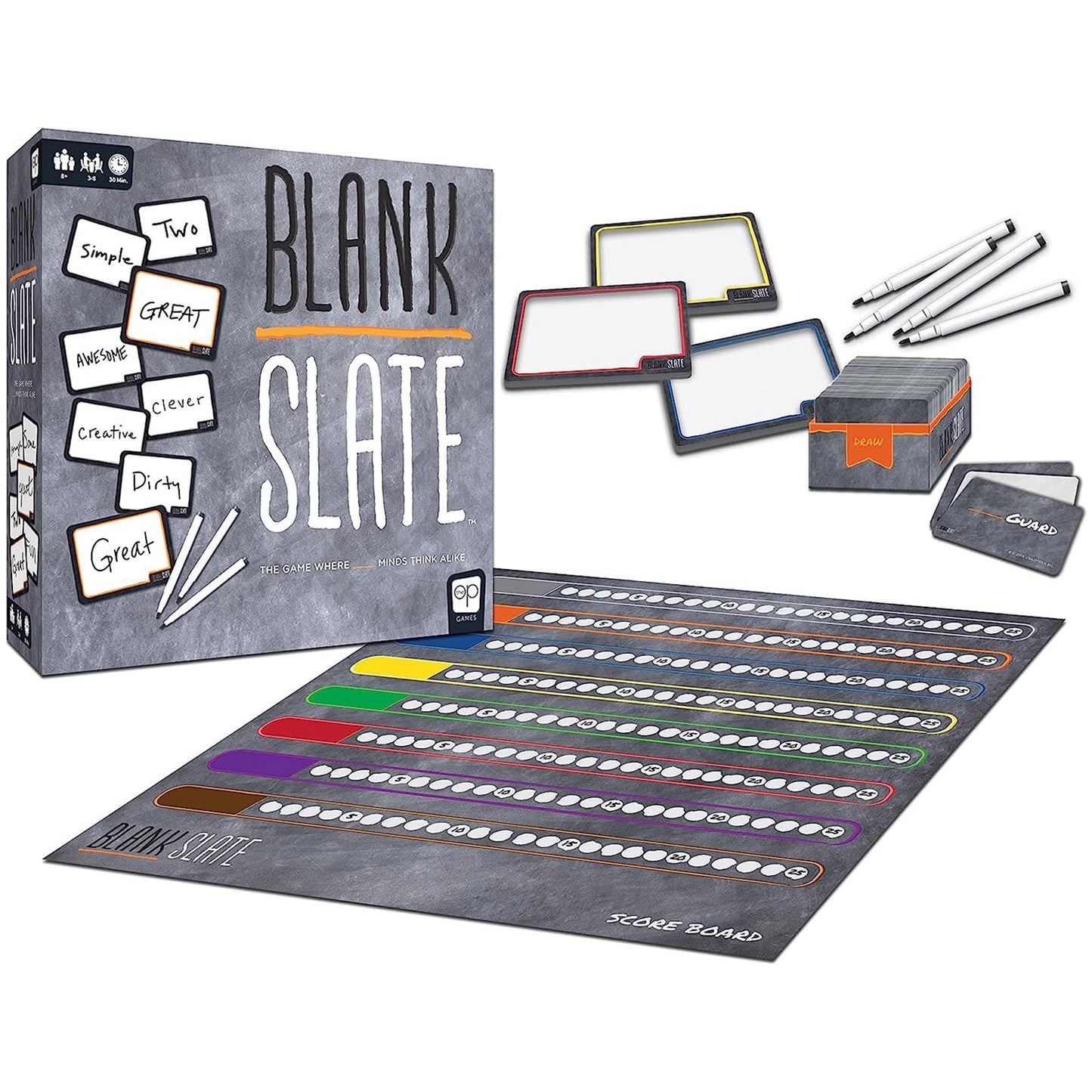 USAopoly Blank Slate Board Game