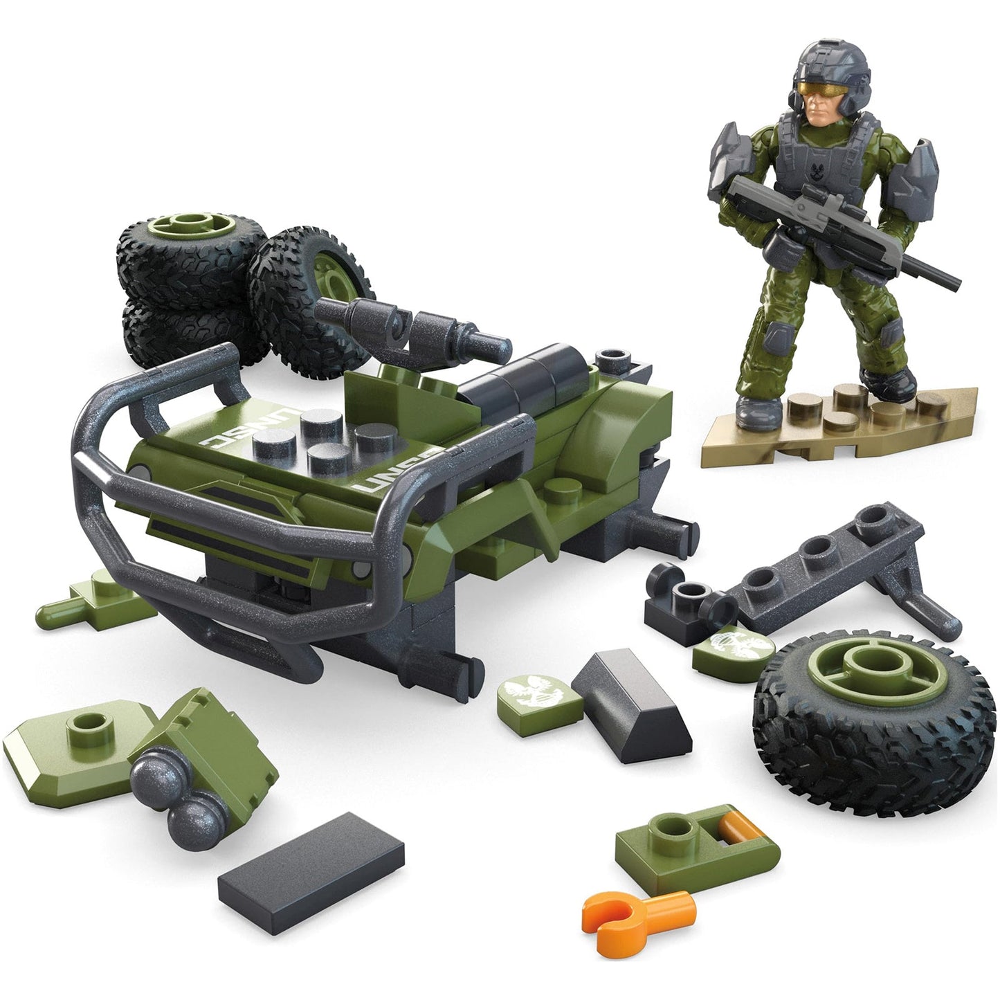 MEGA Halo The Series Fleetcom Mongoose Building Set