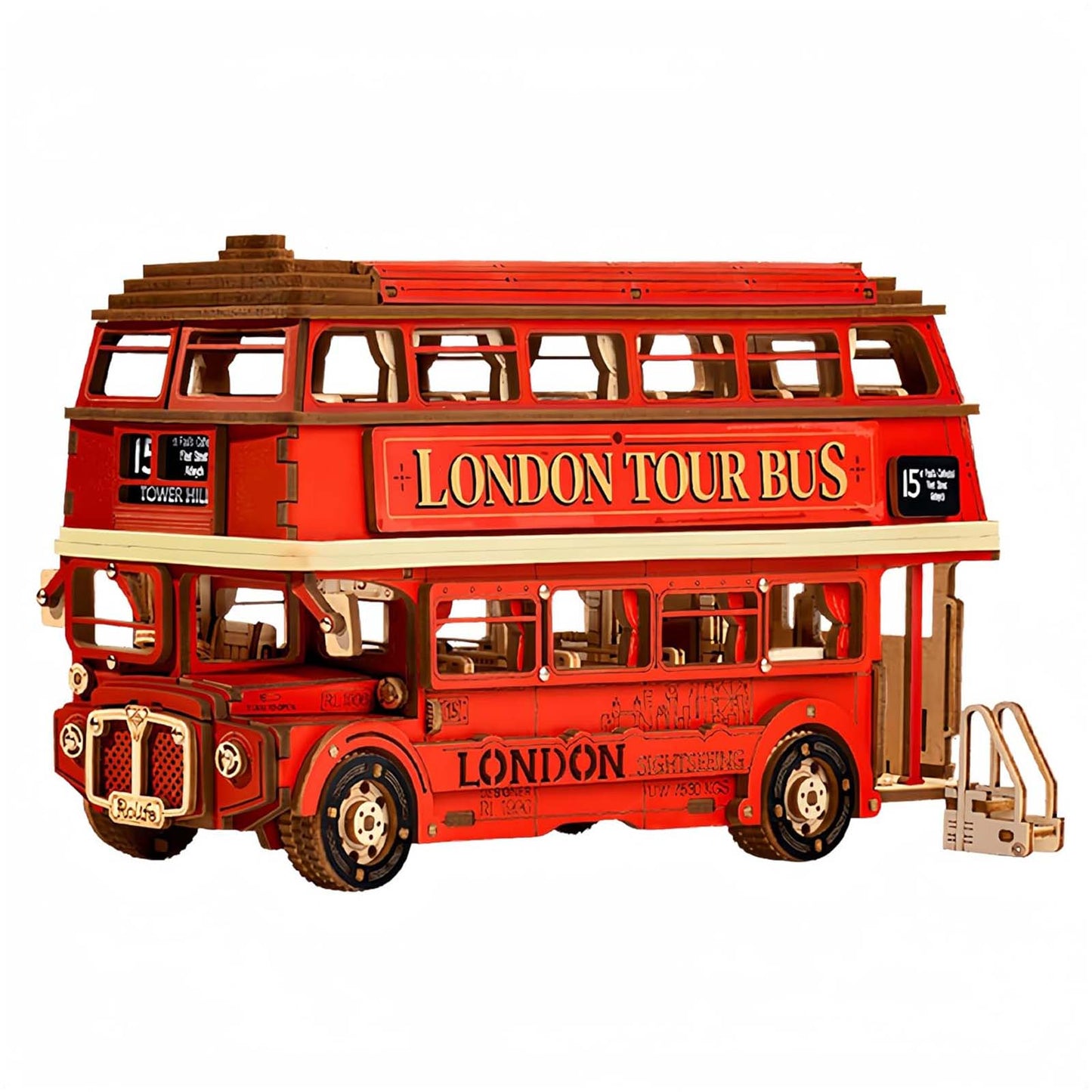 Robotime Rolife 3D Puzzle Creation Set London Tour Bus Building Set
