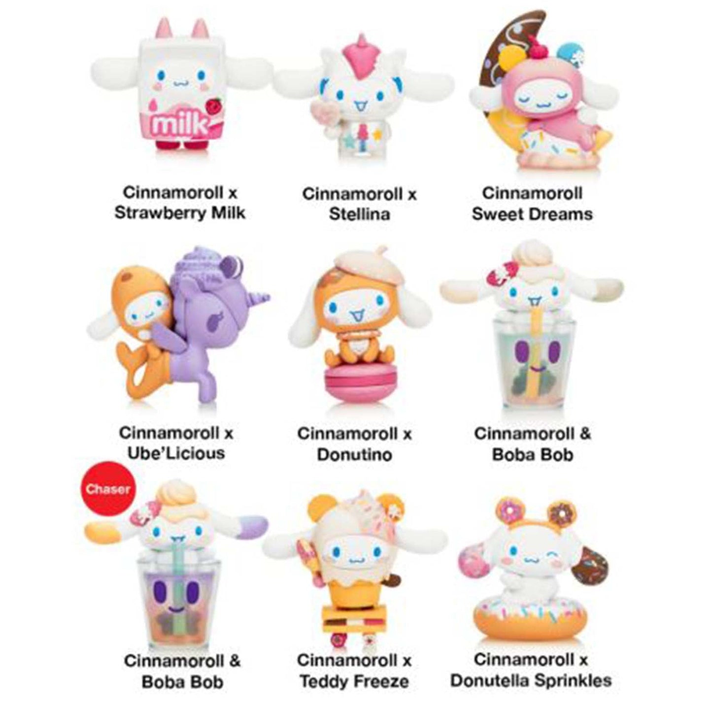 Tokidoki X Cinnamoroll Sweet Treats Blind Box Mini Figure