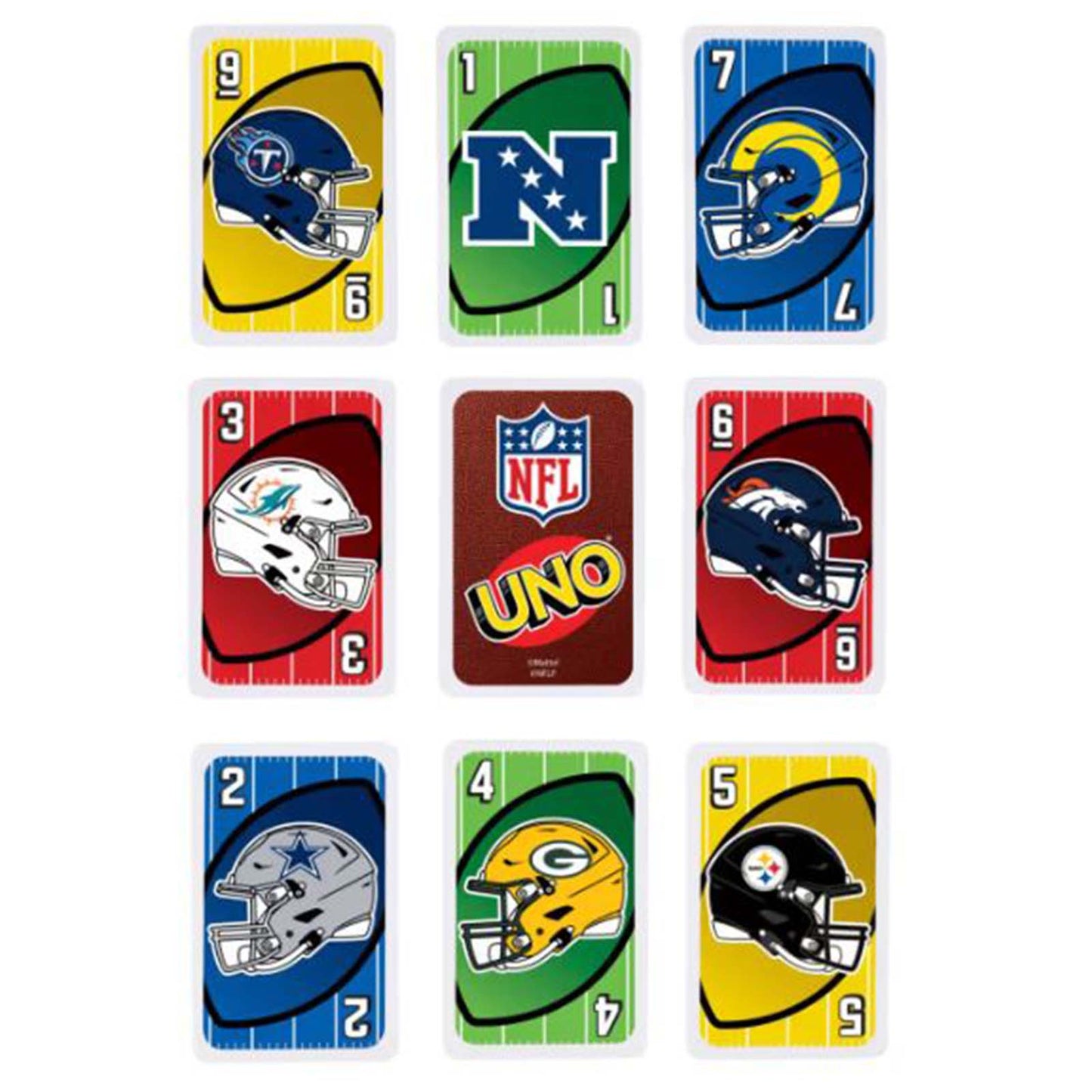 Mattel UNO NFL Card Game
