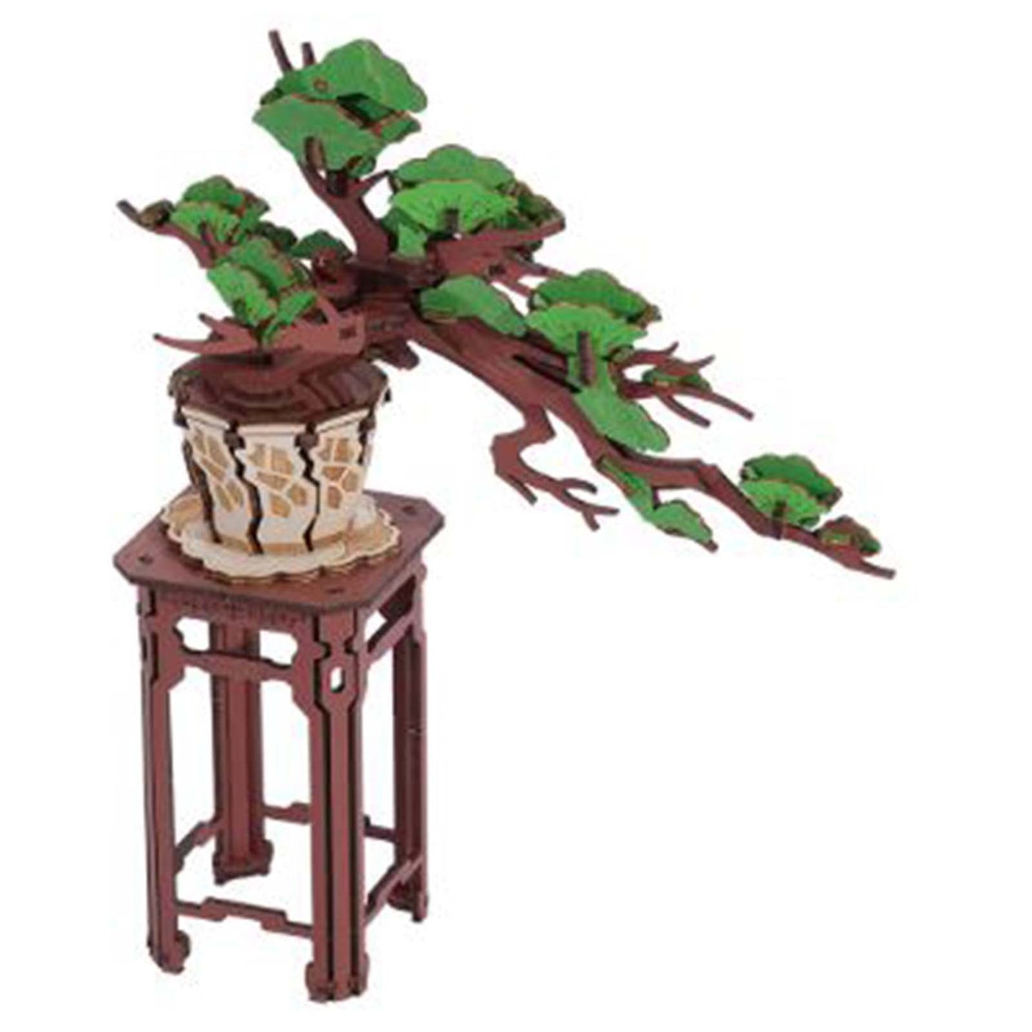 Robotime Rolife Evergreen Pine Bonsai 3D Puzzle Creation Set