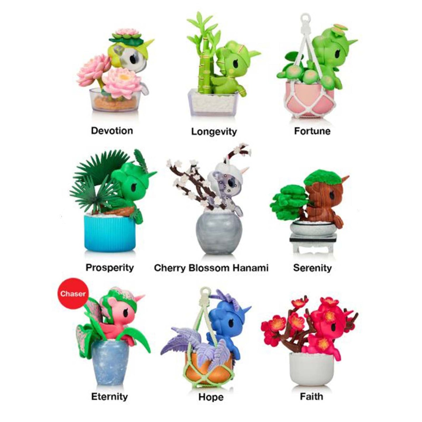 Tokidoki Botanical Harmony Unicorno Blind Box Mini Figure