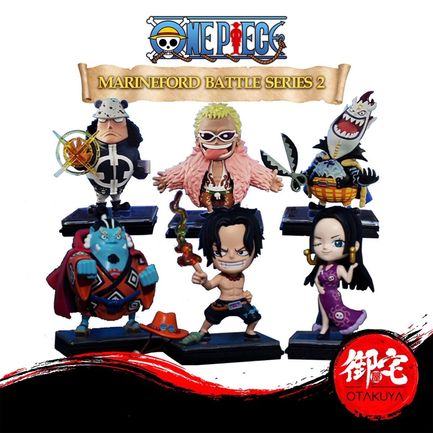 One Piece Marineford Series Single Blind Box Figure