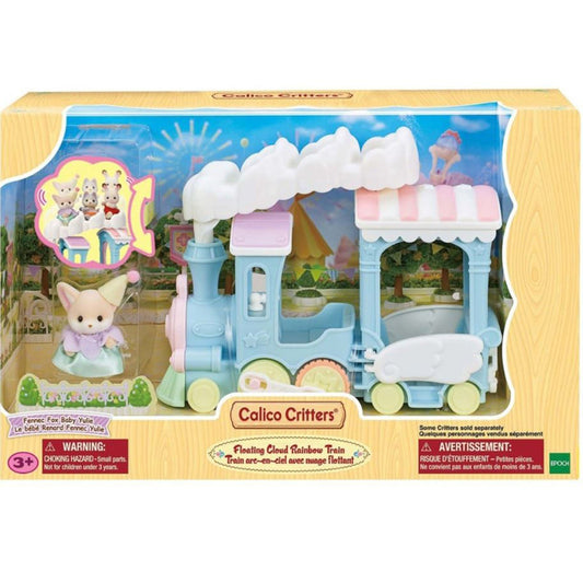 Calico Critter Floating Cloud Rainbow Train Set CC2074