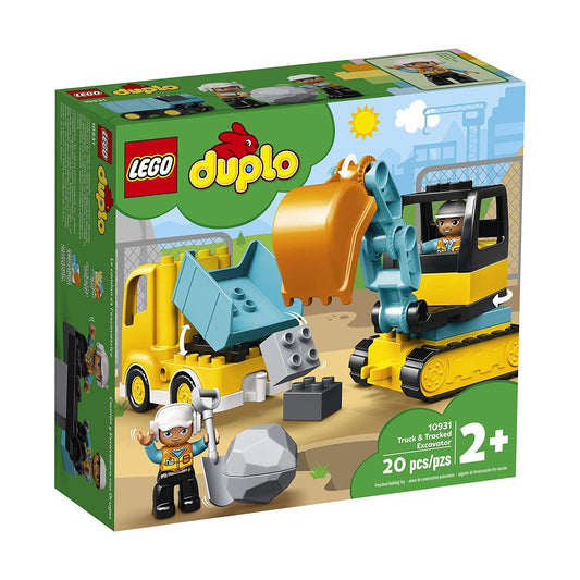 LEGO® Duplo Truck & Tracked Excavator Building Set 10931