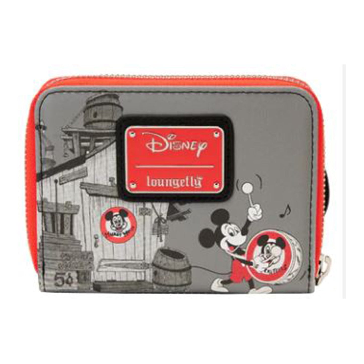 Loungefly Disney 100th Mickey Mouse Clubhouse Zip Around Wallet