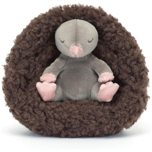 Jellycat Hibernating Mole 5 Inch Plush Figure