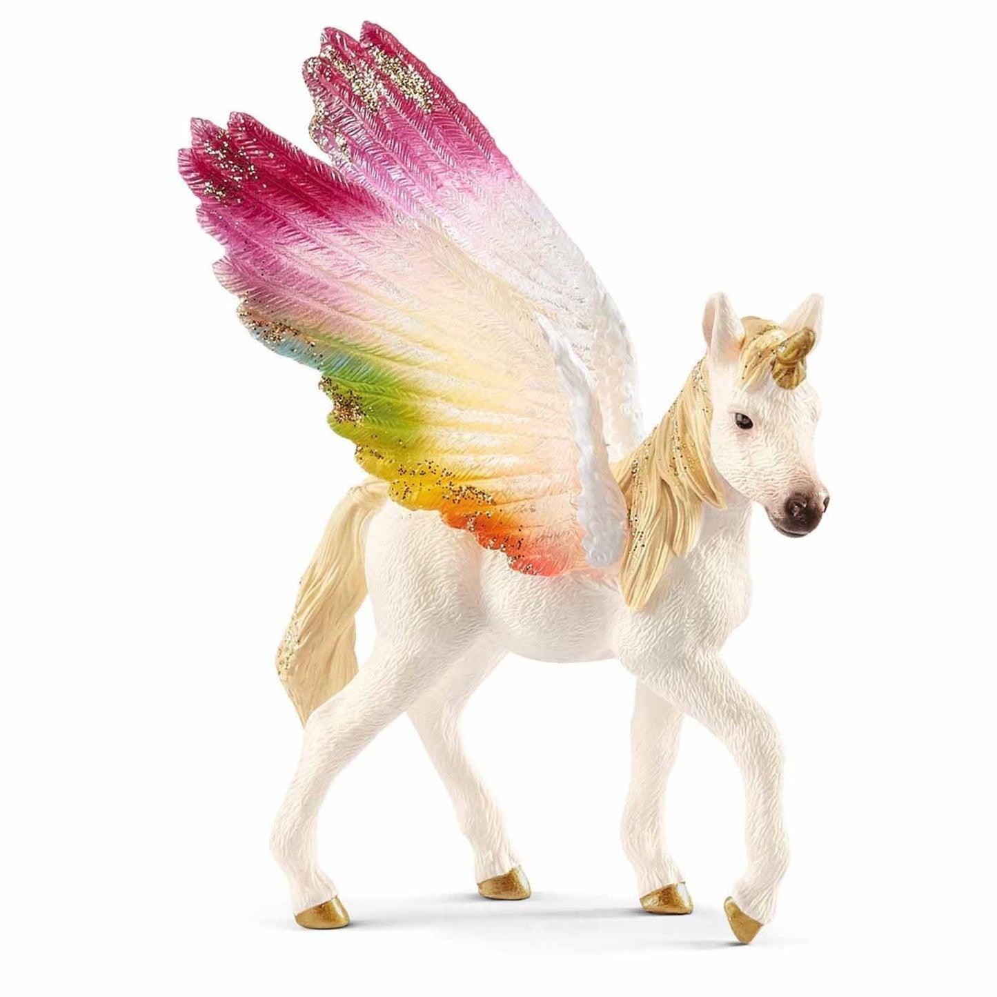 Schleich Winged Rainbow Unicorn Foal Bayala Fantasy Figure 70577