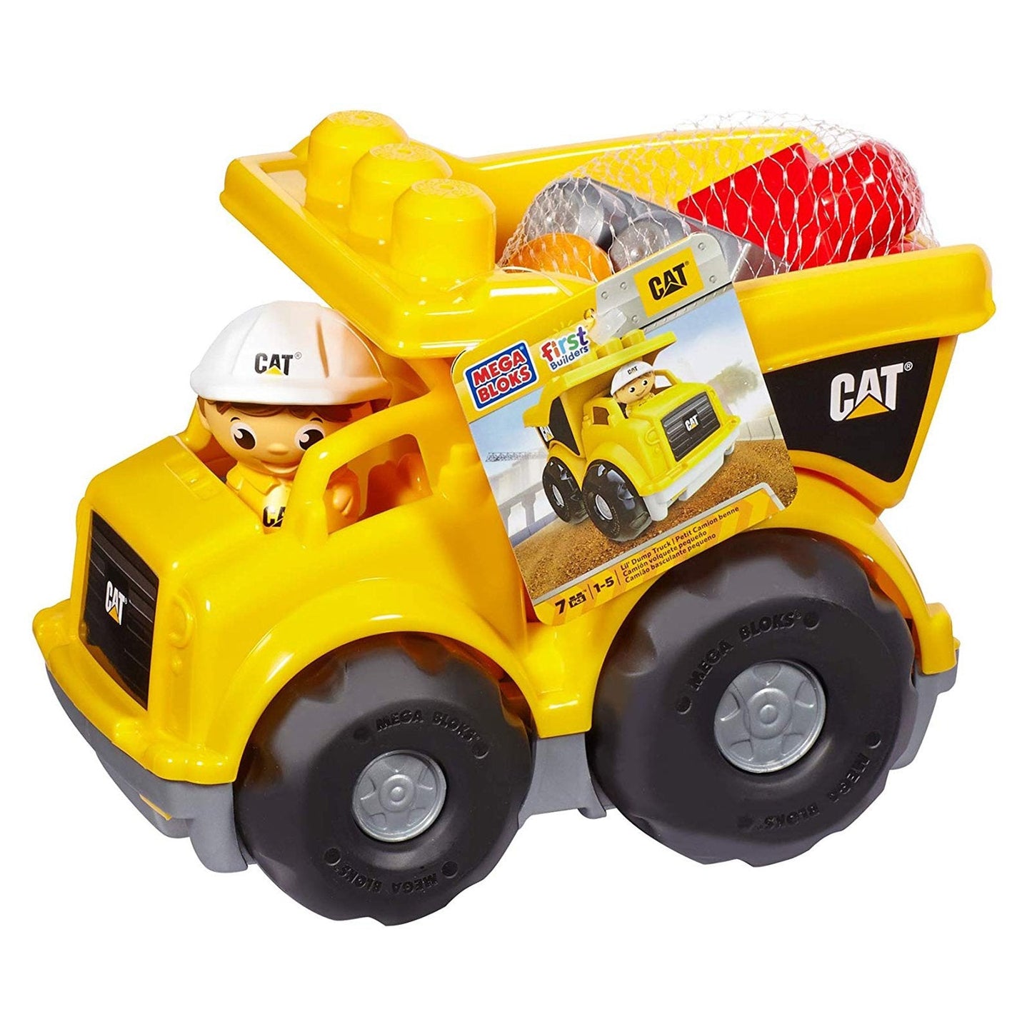 Mega Bloks Cat Lil' Dump Truck Set