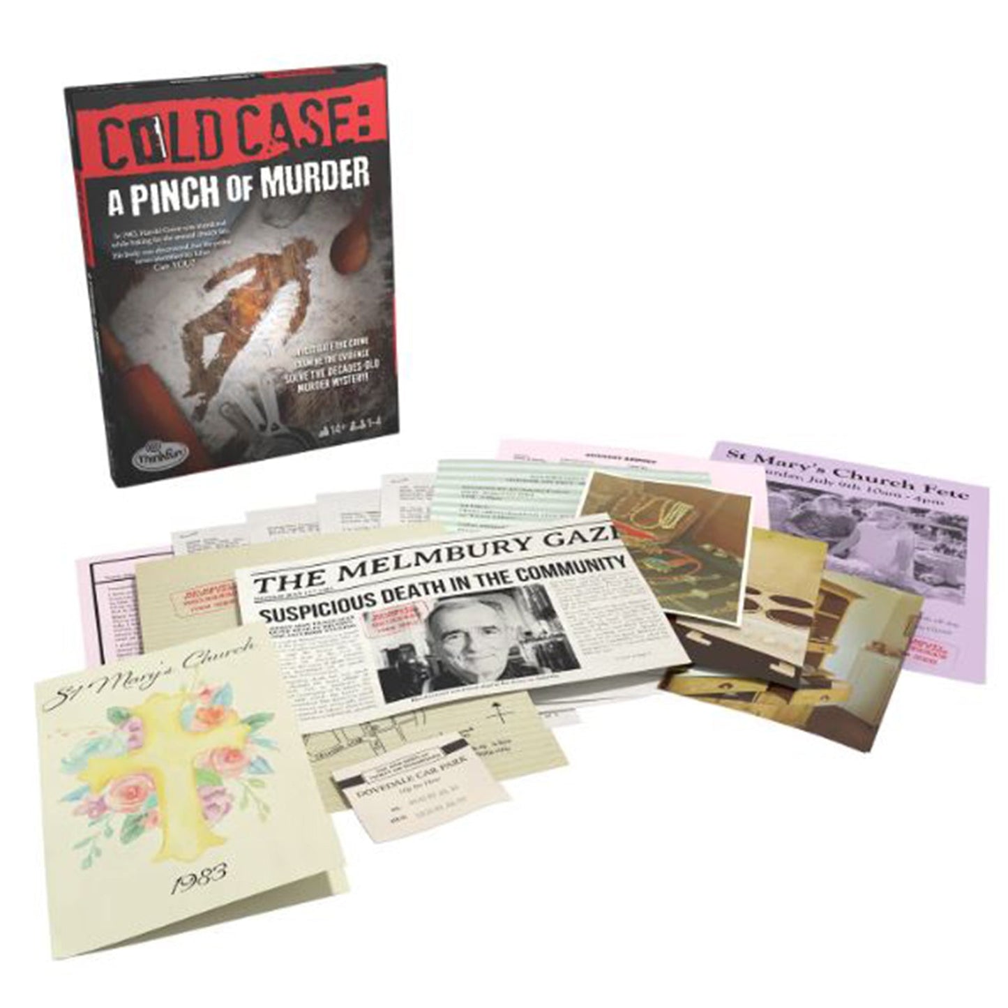 Thinkfun Cold Case A Pinch Of Murder Game