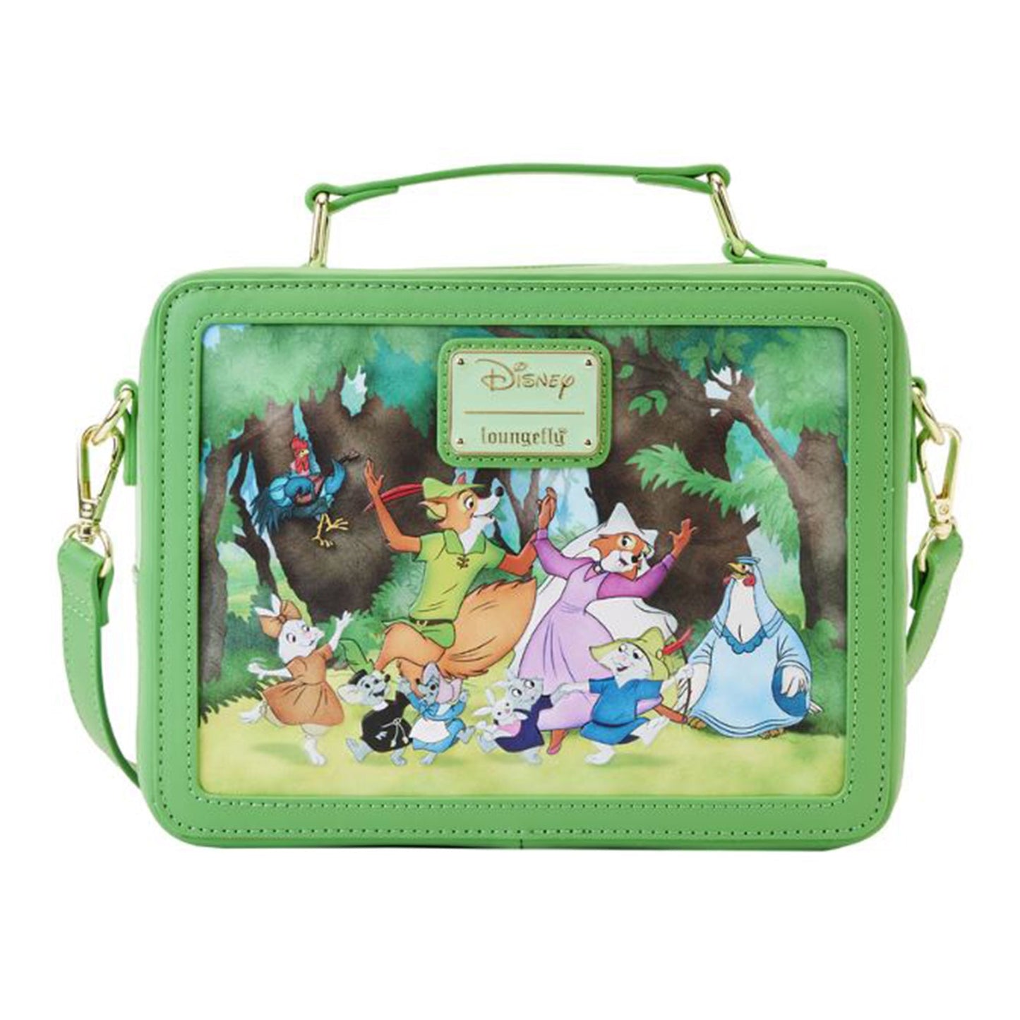 Loungefly Disney Robin Hood Lunchbox Crossbody Bag Purse