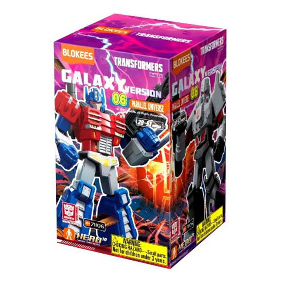 Blokees Transformers Galaxy Version 06 Parallel Universe Single Blind Box Figure