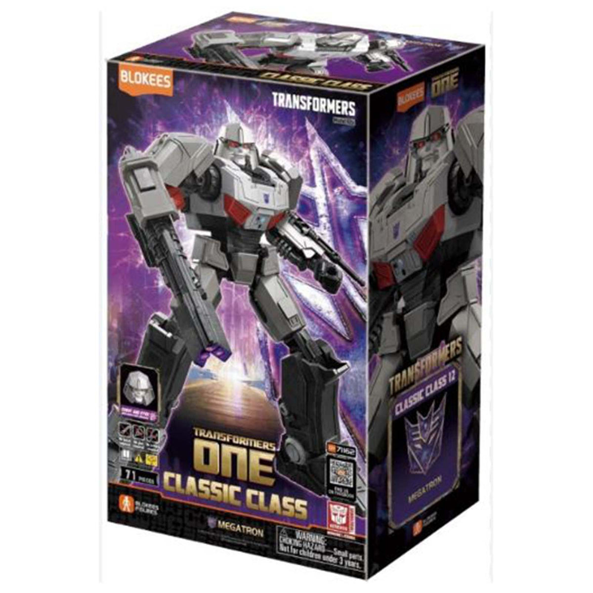 Blokees Transformers One Classic Class Megatron 71 Piece Model Kit