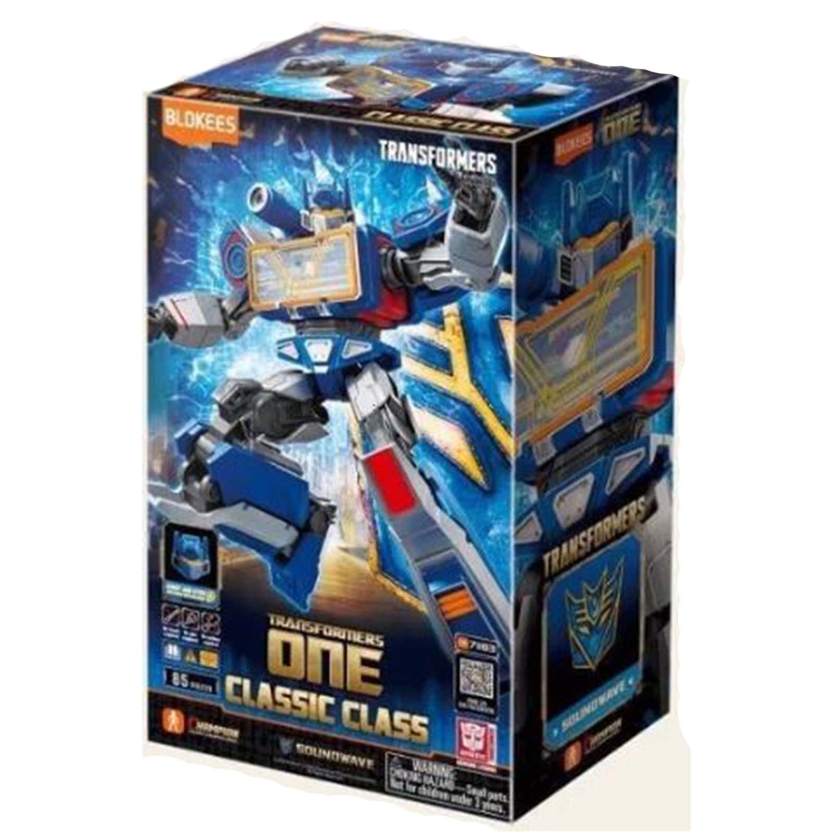 Blokees Transformers One Classic Class Soundwave 85 Piece Model Kit