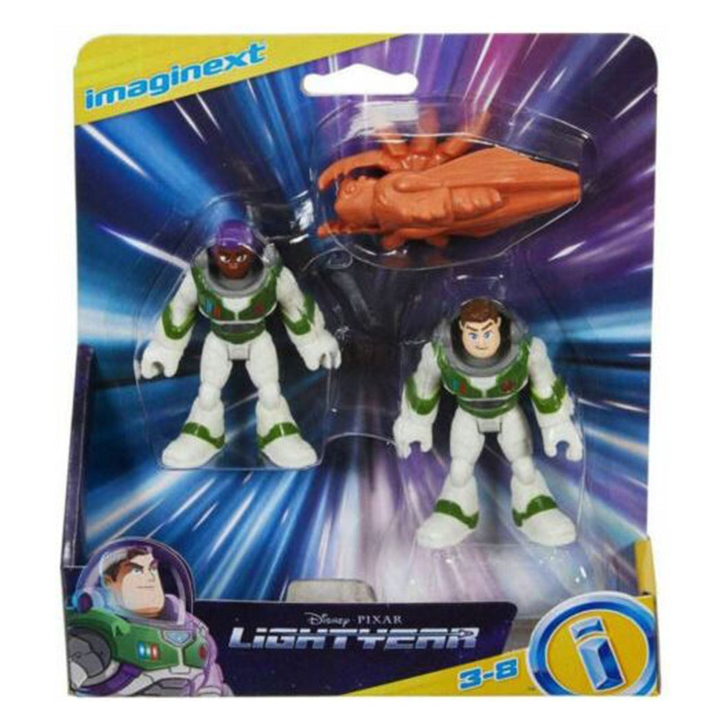 Imaginext Disney Pixar Lightyear Buzz Lightyear And Alisha Hawthorne Set