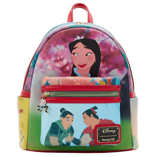 Loungefly Disney Mulan Princess Scene Mini Backpack