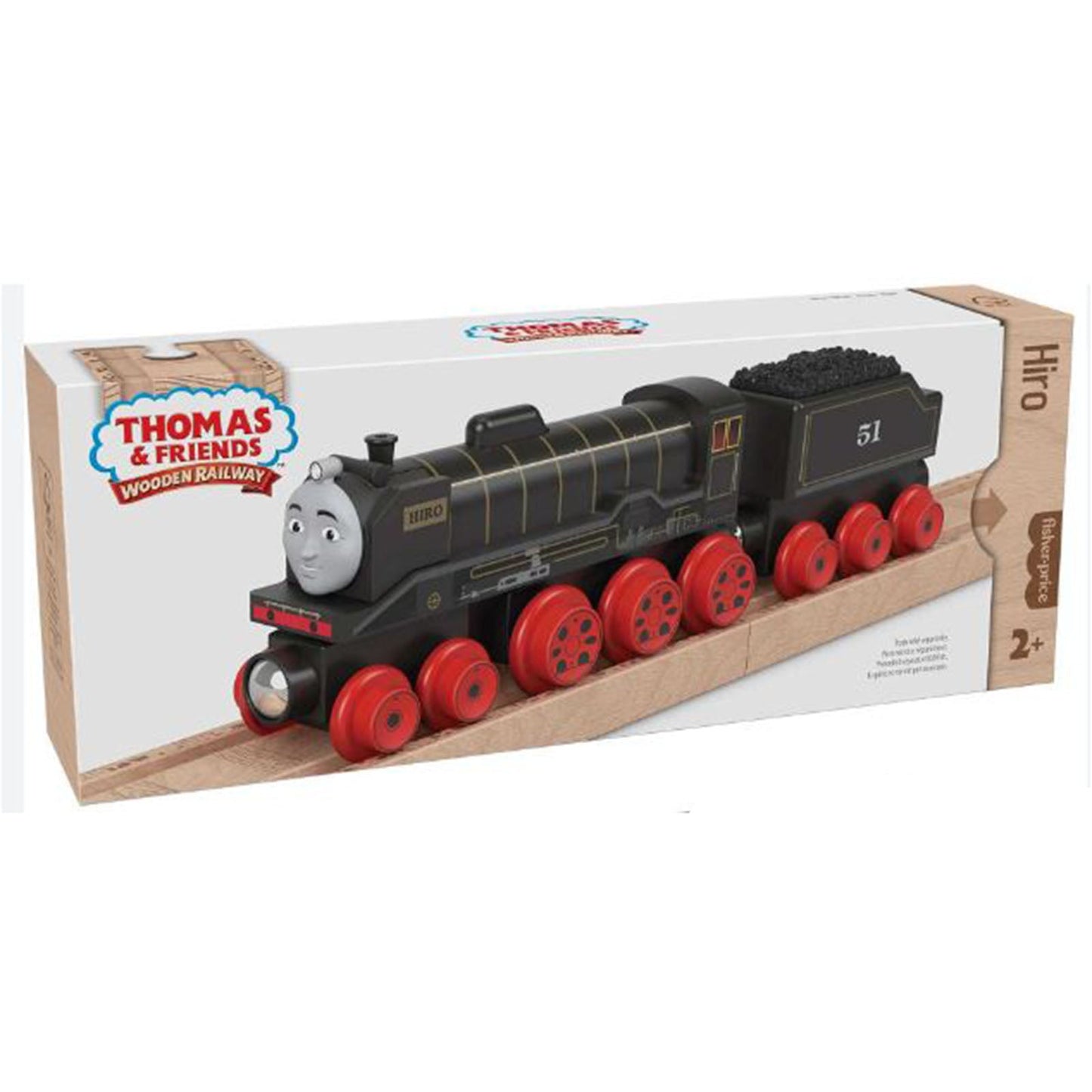 Fisher Price Thomas And Friends Wooden Railway Hiro Train