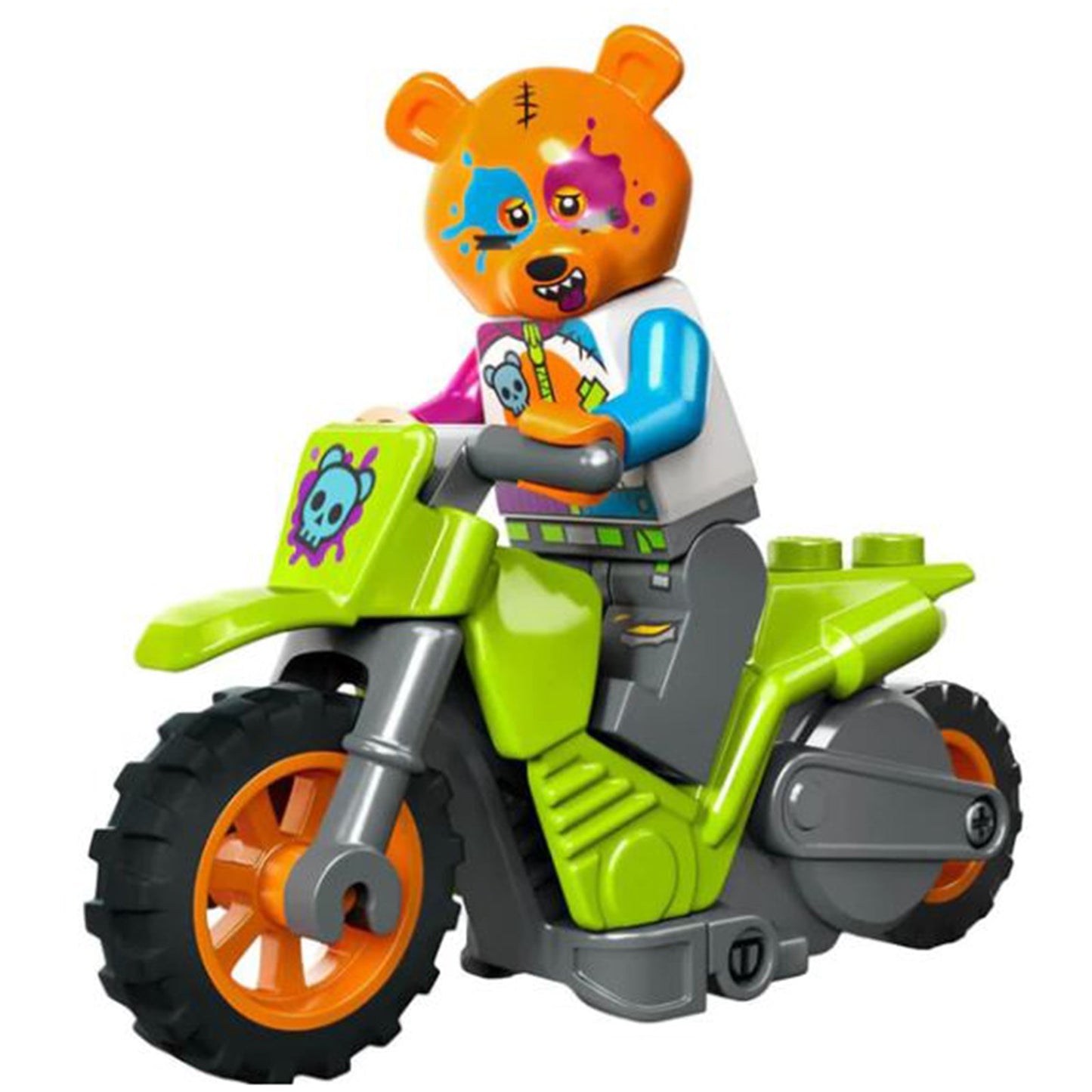 LEGO® City Bear Stunt Bike Building Set 60356